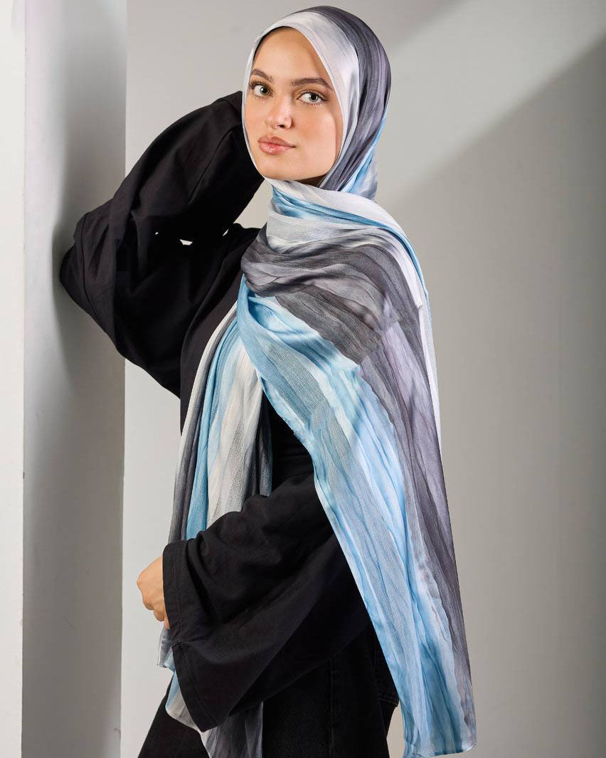 Sana Printed Dubetta X Satin