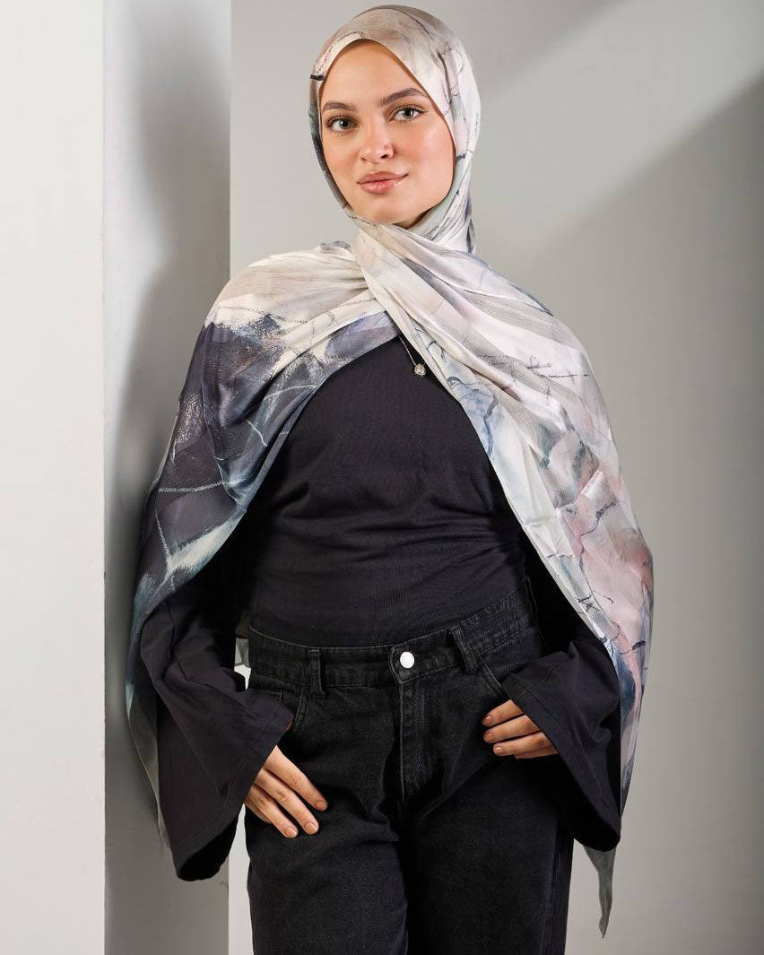 Vera Printed Dubetta X Satin