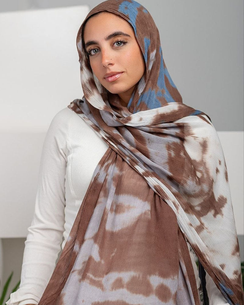 Erina Rock Stone Cotton Scarf