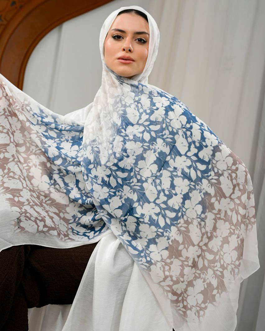 Calithea Printed Dubetta Chiffon
