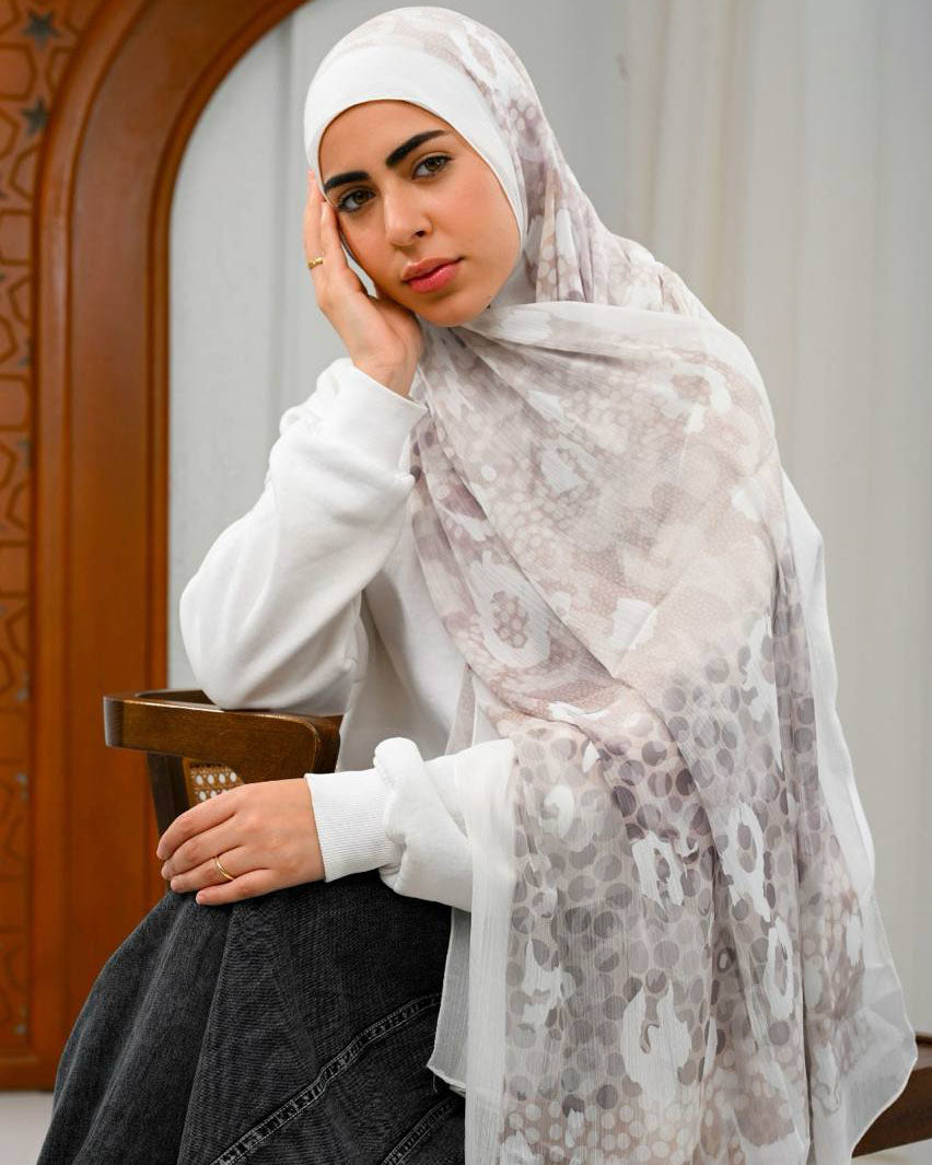Liorenne Printed Dubetta Chiffon