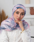 Daria Printed Square Cotton Scarf