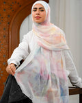 Zafielle Printed Dubetta Chiffon