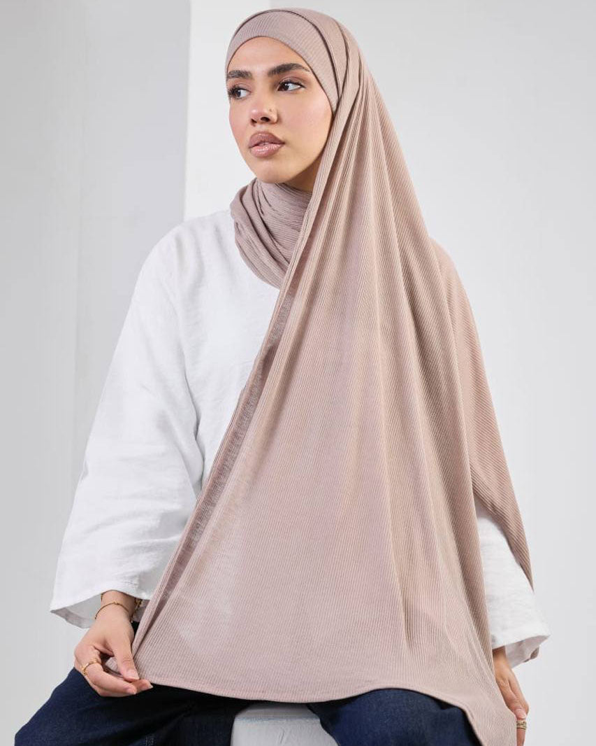 Crystal Bandana Hijab coffee