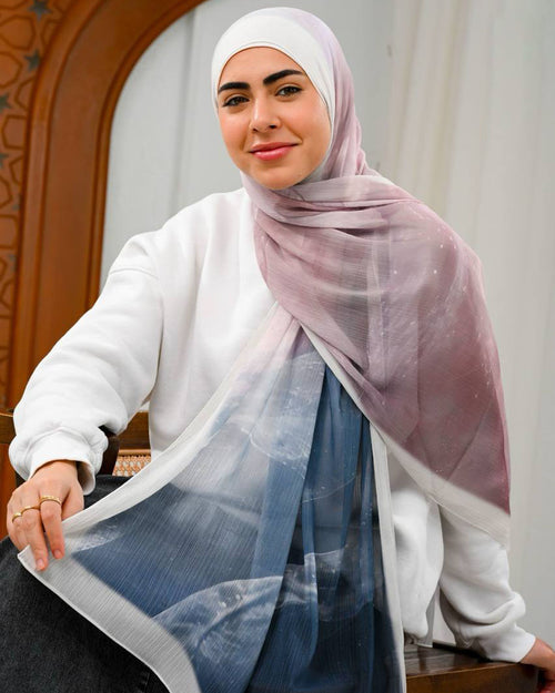 Altheora Printed Dubetta Chiffon