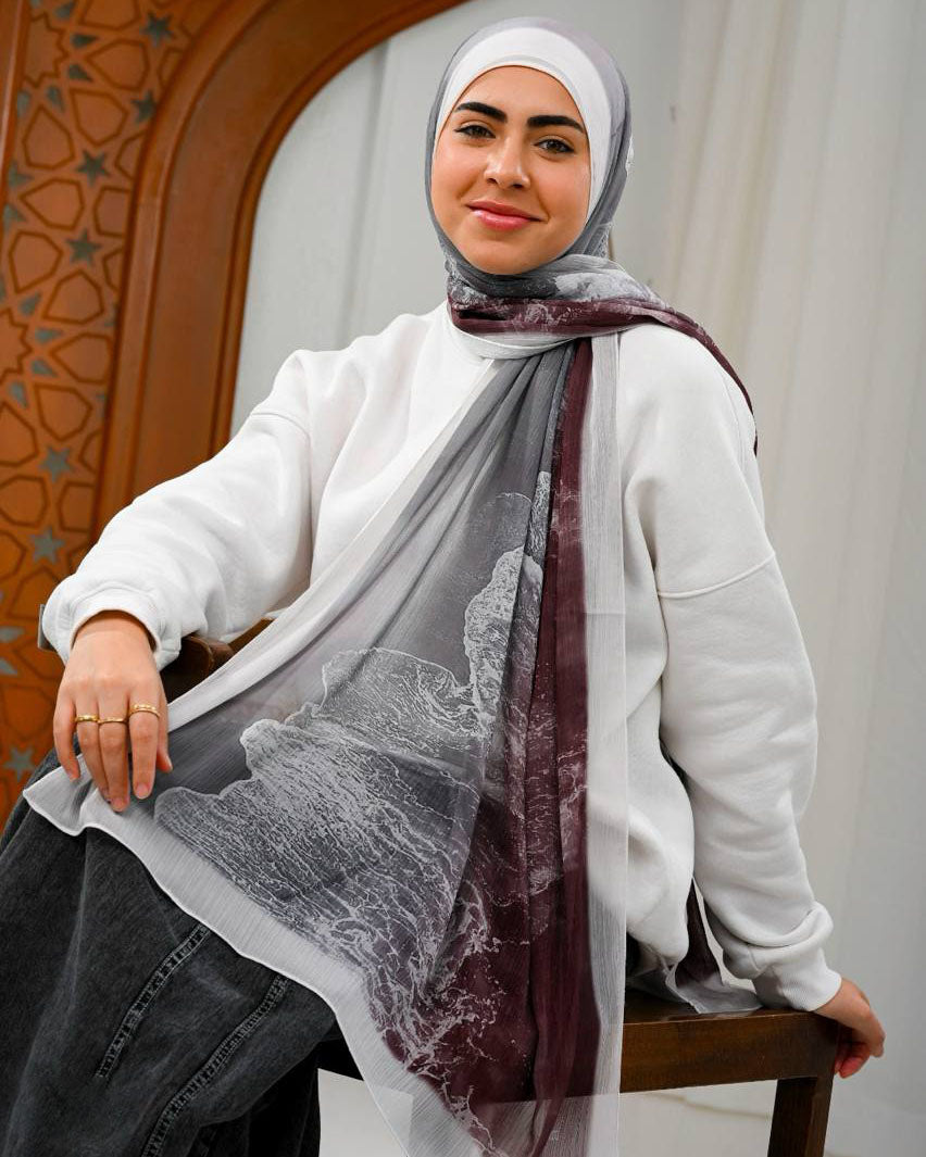 Coralise Printed Dubetta Chiffon