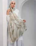 Halorine Printed Dubetta Chiffon