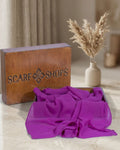 Scarf Shops Chiffon Deep Fuchsia