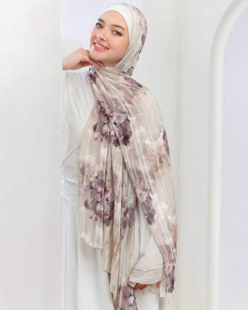 Nimoria Printed Dubetta Chiffon