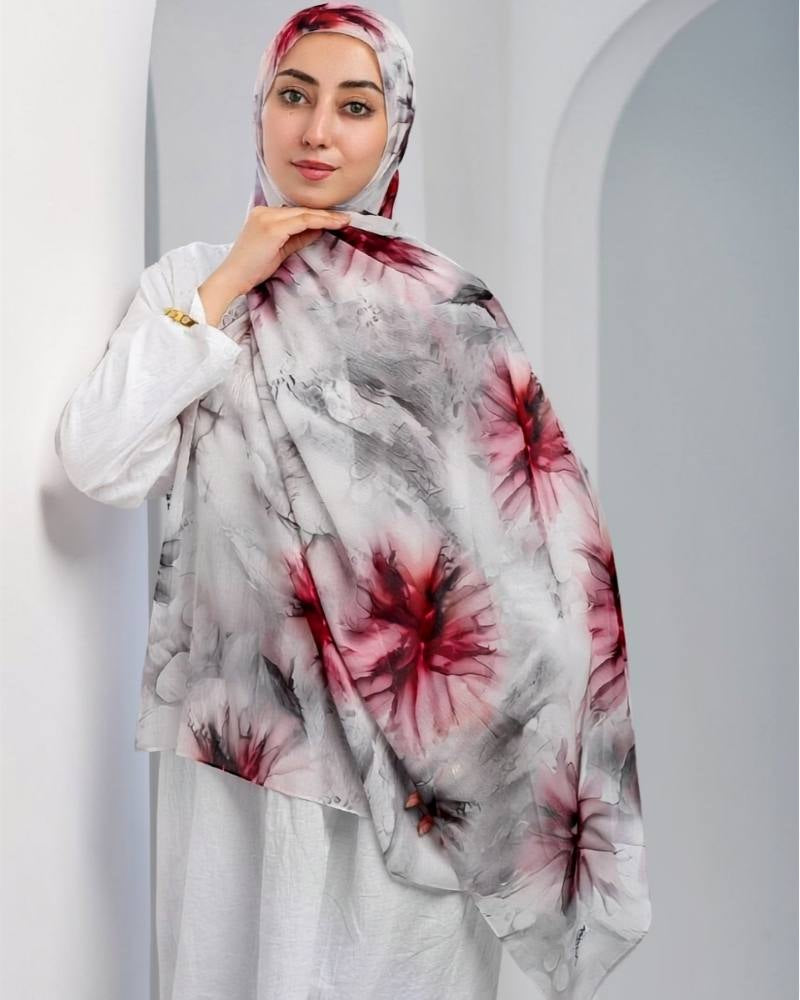 Queenselle Printed Dubetta Chiffon