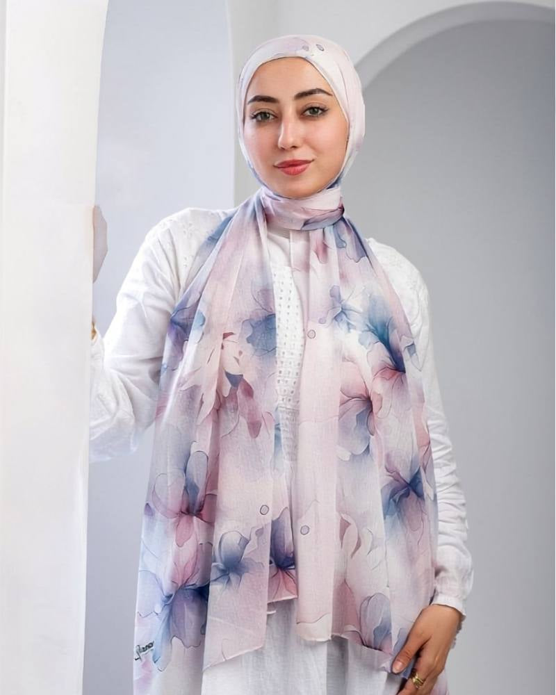 Thaloria Printed Dubetta Chiffon
