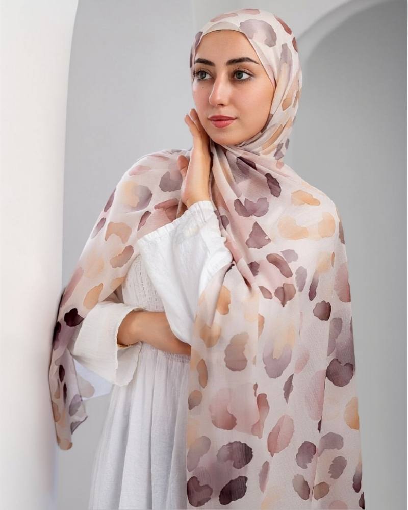 Koralisse Printed Dubetta Chiffon