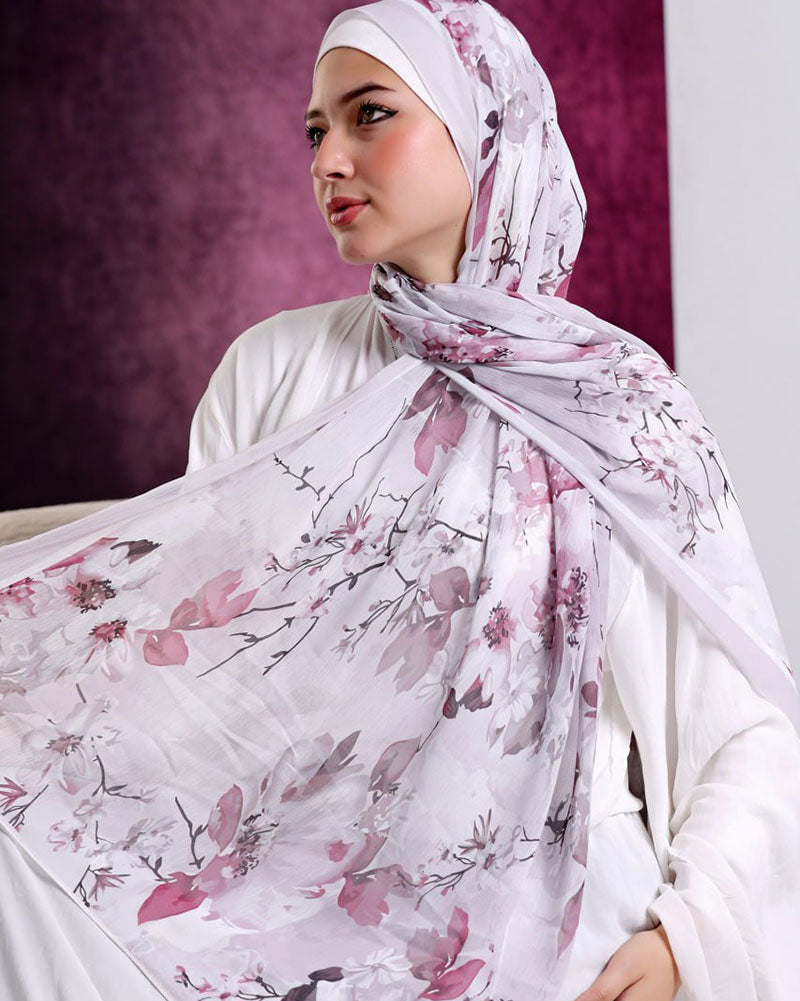 Amara Printed Dubetta Chiffon