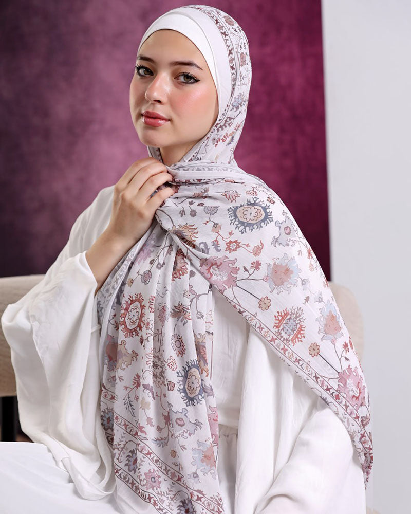 Avena Printed Dubetta Chiffon