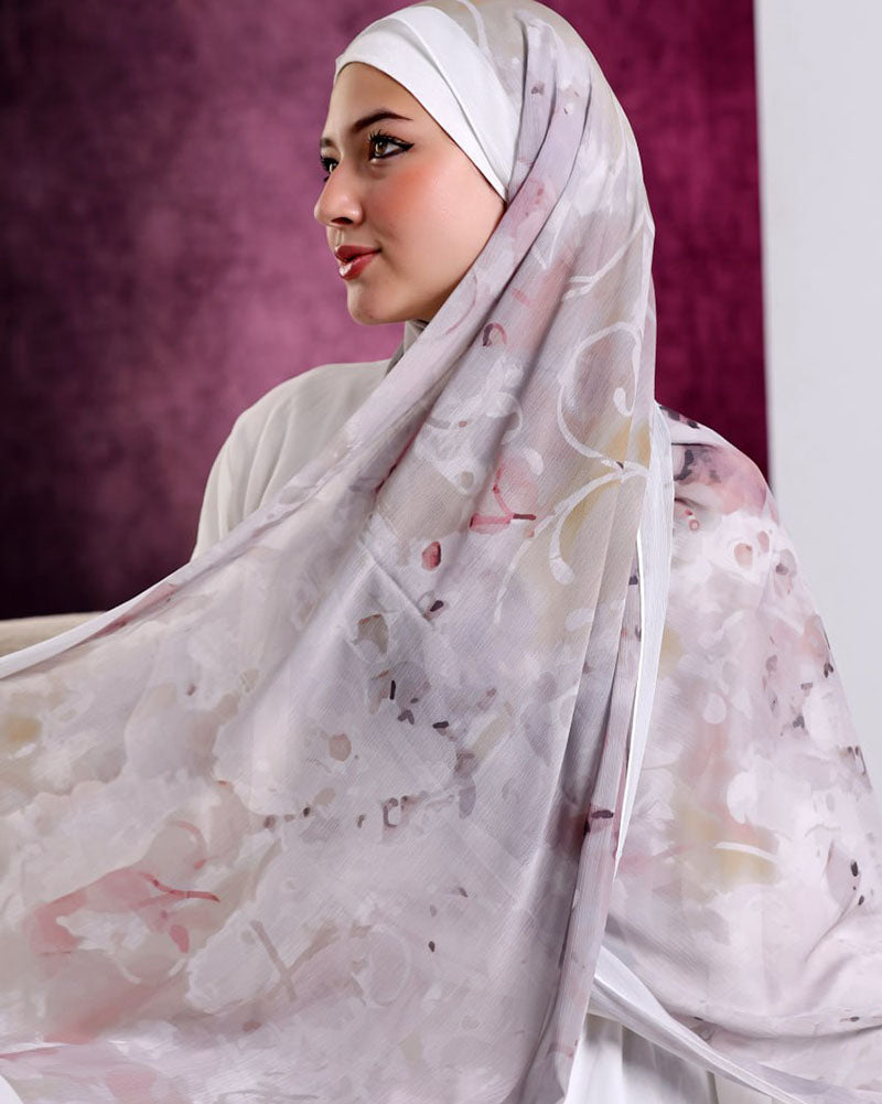 Ayla Printed Dubetta Chiffon