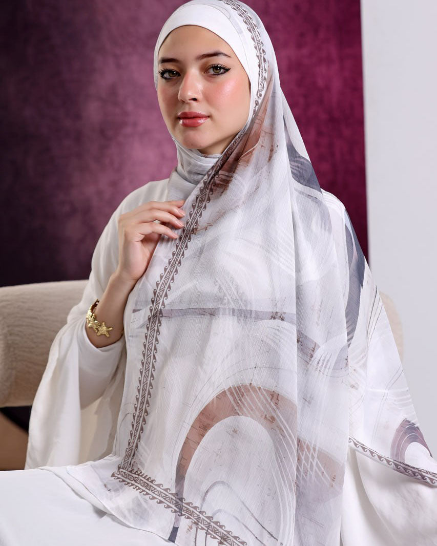 Baya Printed Dubetta Chiffon