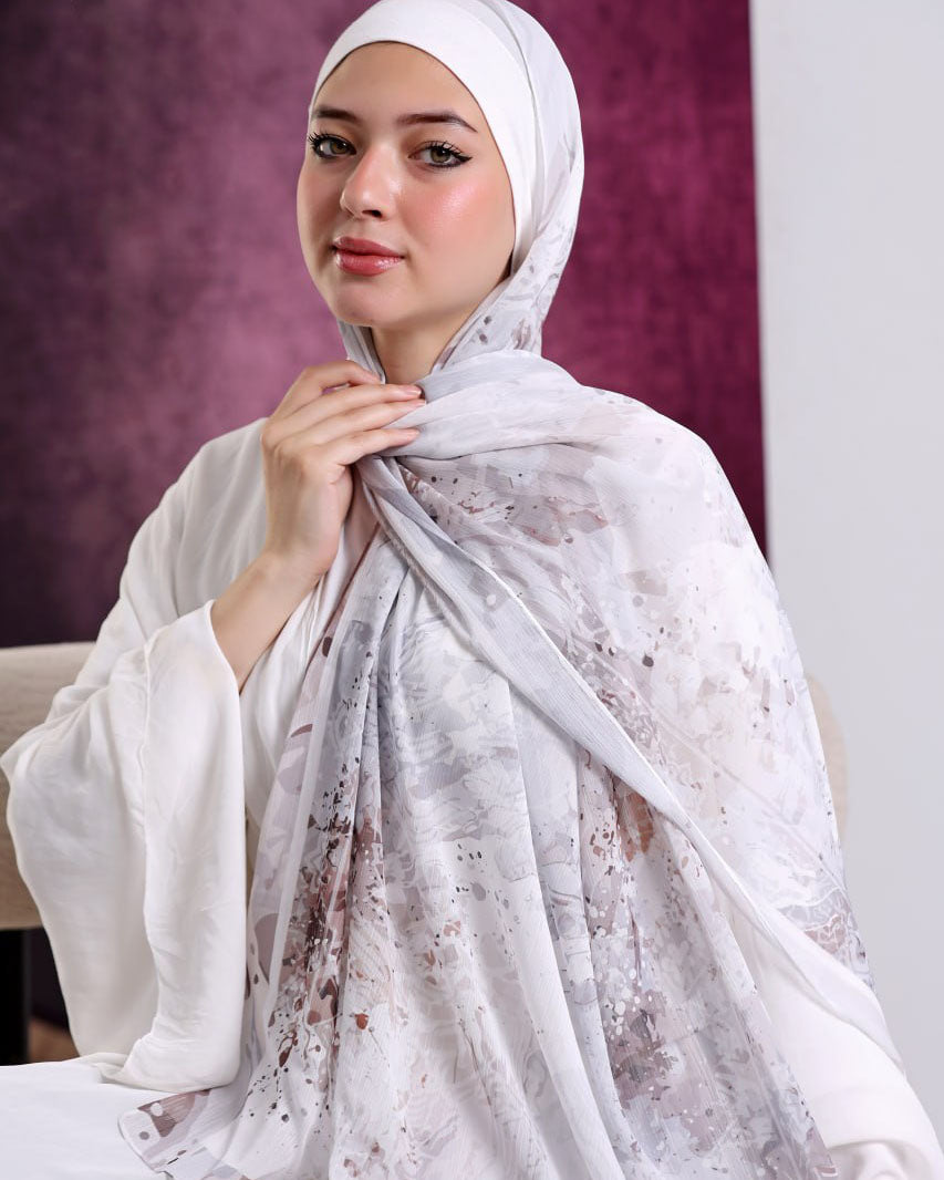 Brisa Printed Dubetta Chiffon