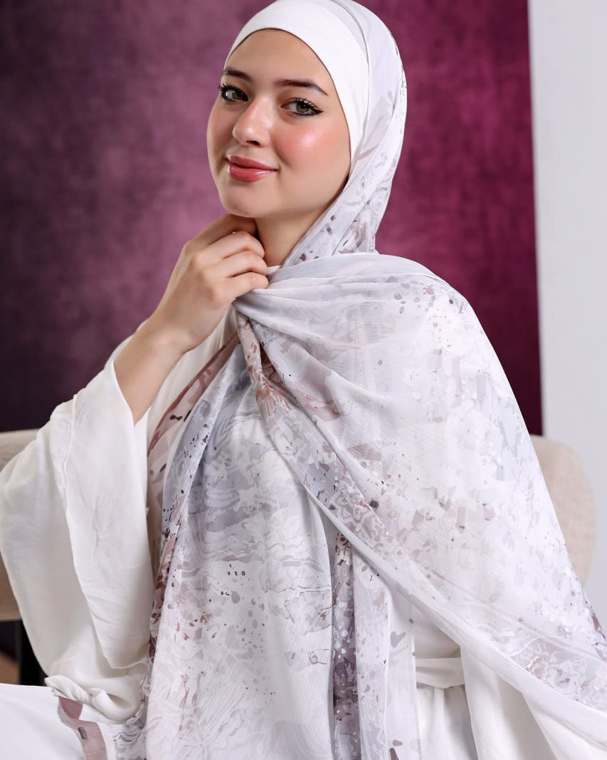 Brisa Printed Dubetta Chiffon