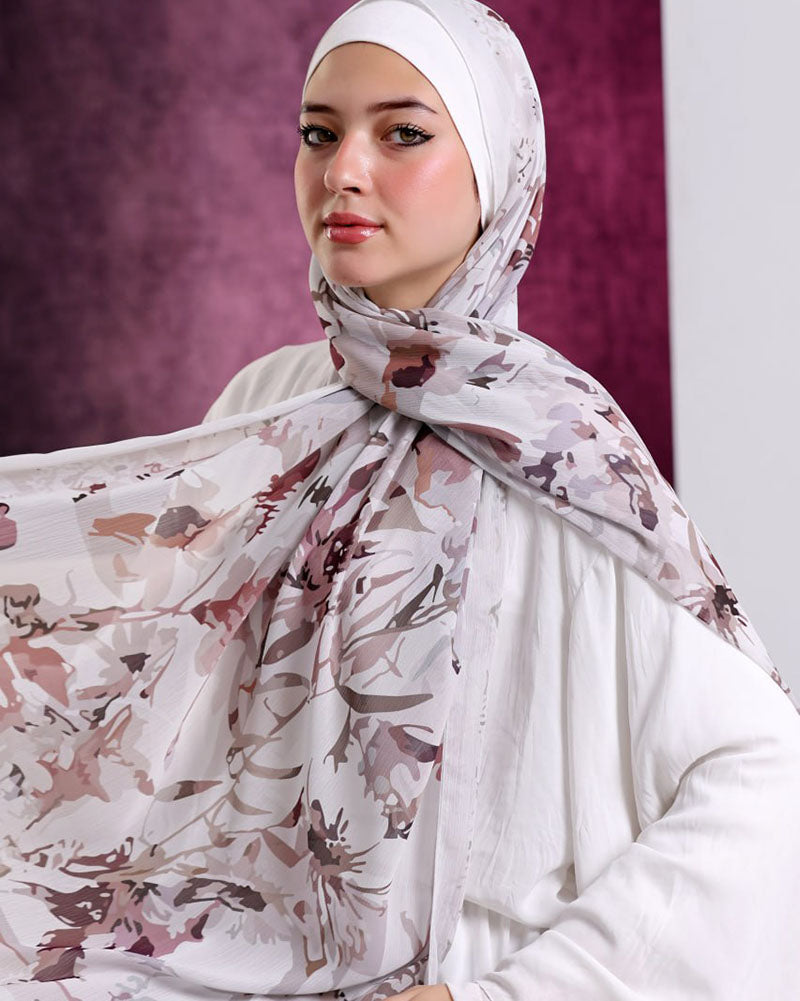Calia Printed Dubetta Chiffon