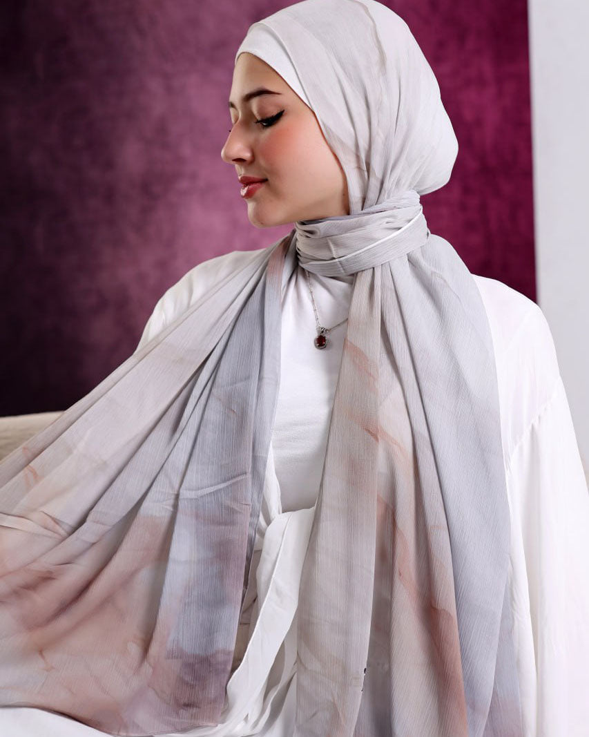 Caya Printed Dubetta Chiffon