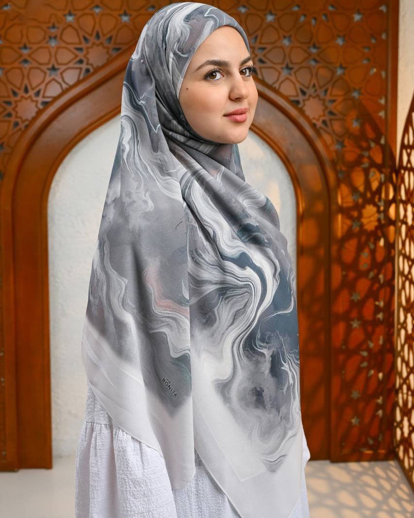 Krovia Malaysian Chiffon Khimar