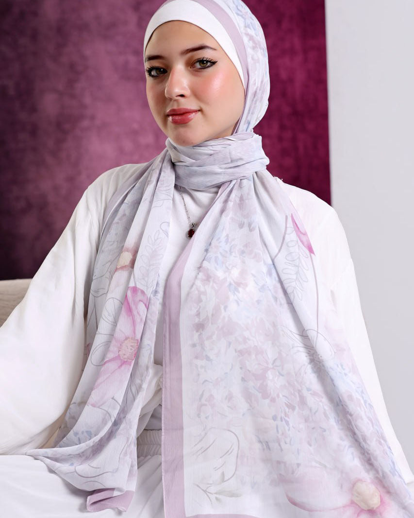 Emina Printed Dubetta Chiffon