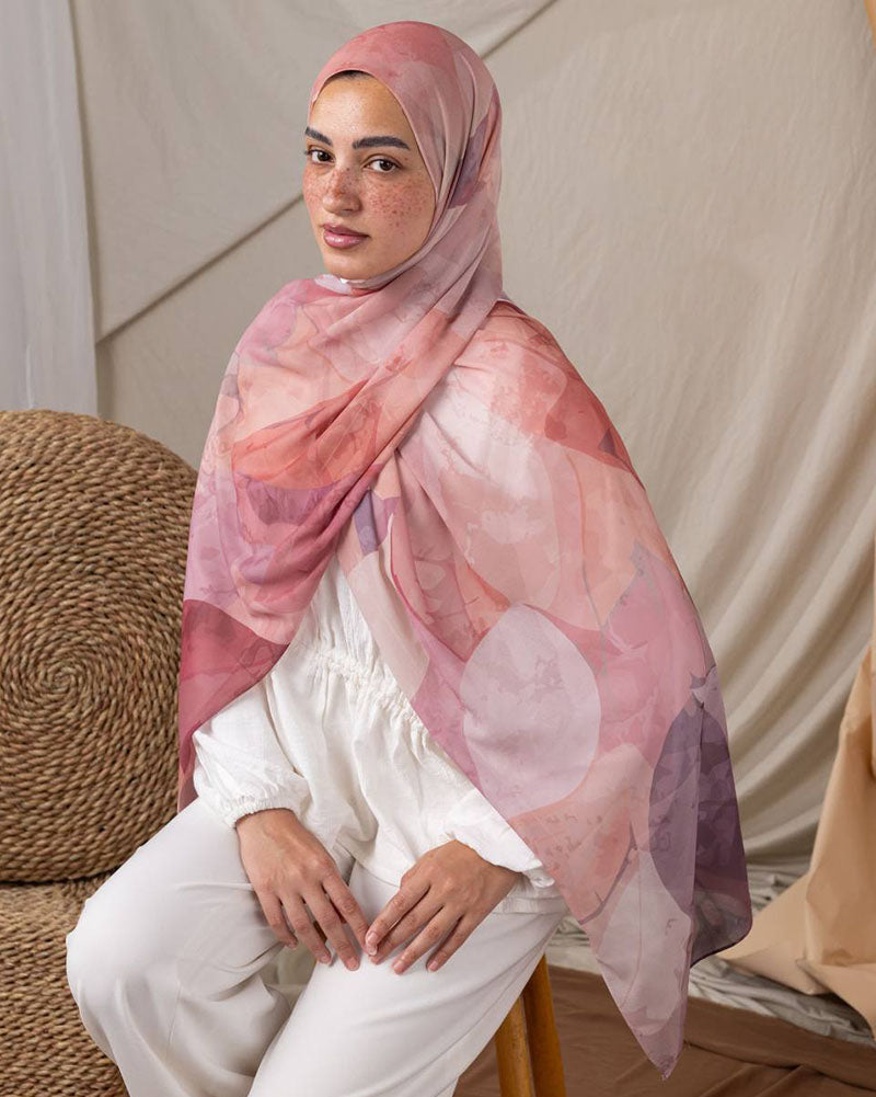 Lina Printed Chiffon