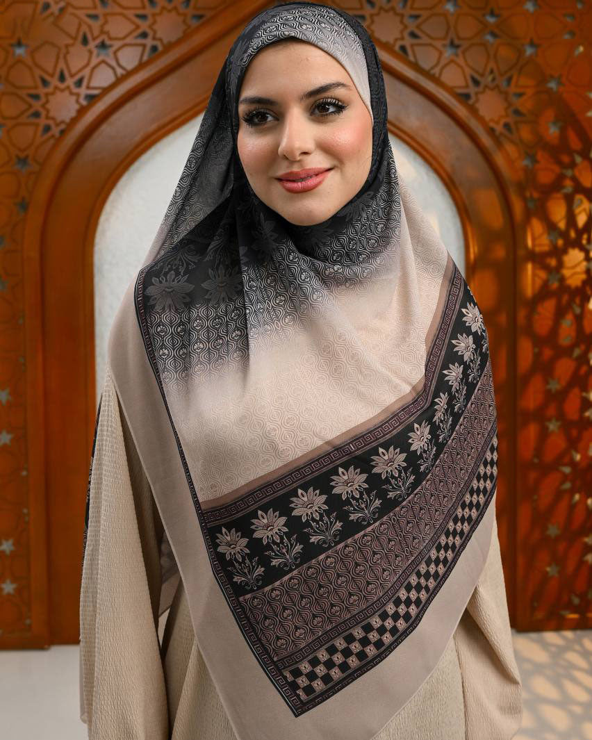 Lrovia Malaysian Chiffon Khimar