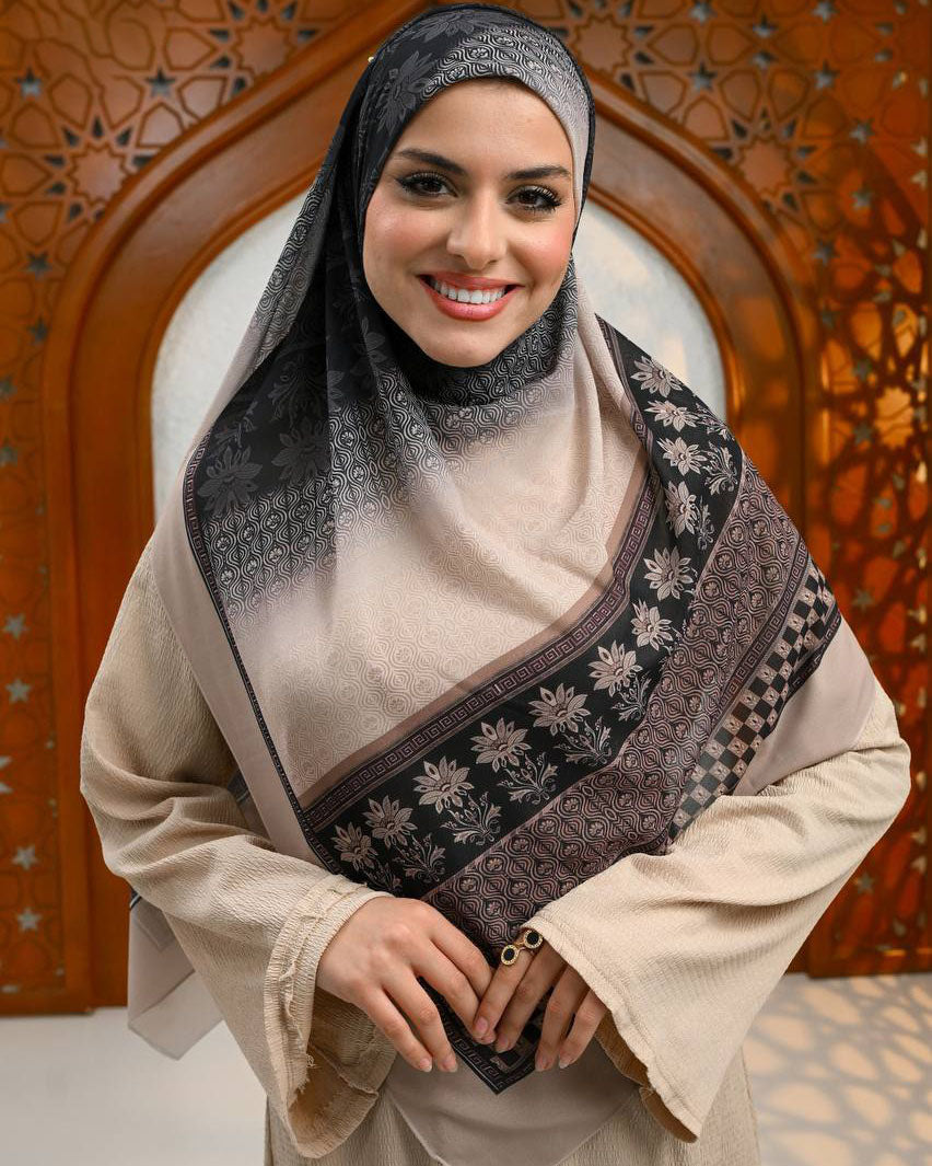 Lrovia Malaysian Chiffon Khimar