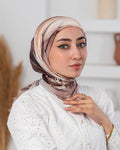 Farae Printed Square Cotton Scarf