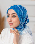 Alora Printed Square Cotton Scarf