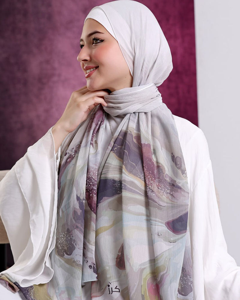 Inaya Printed Dubetta Chiffon