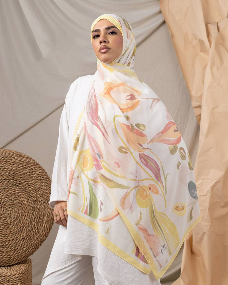 Mela Printed Chiffon