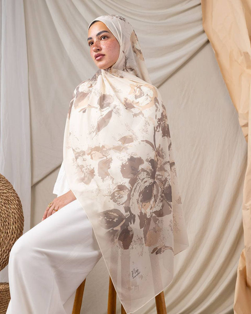 Omera Printed Chiffon