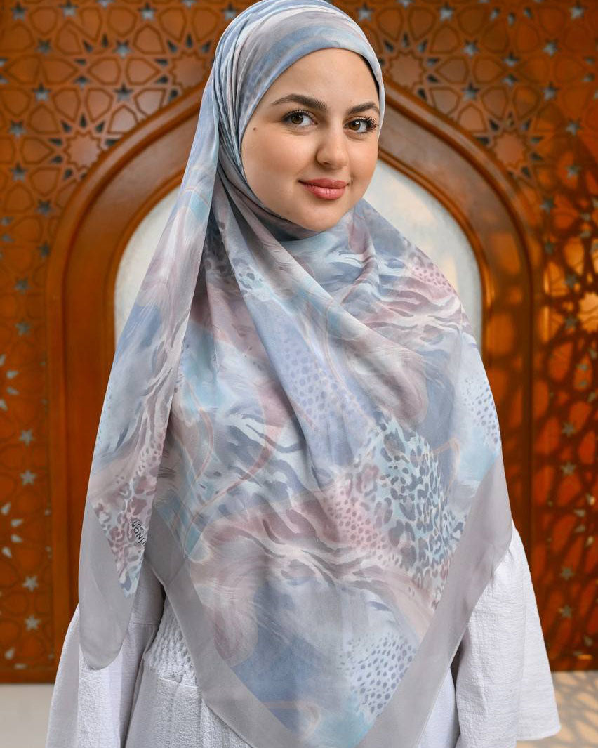 Elvyn Malaysian Chiffon Khimar