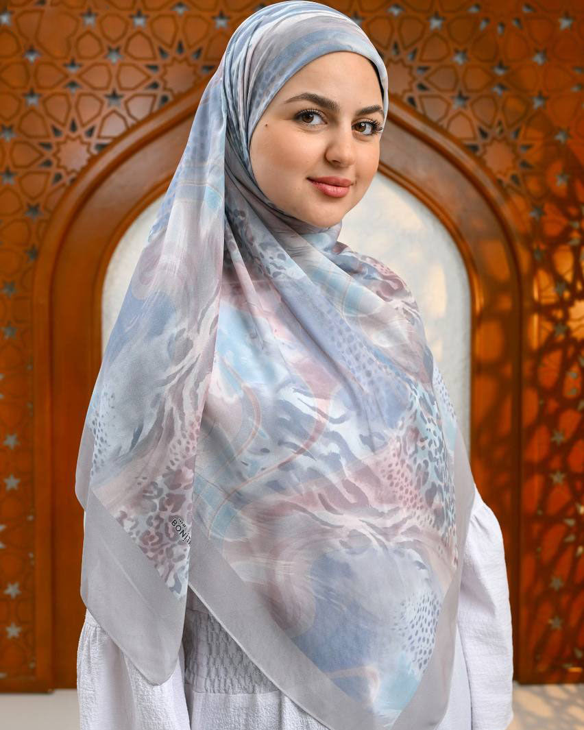 Elvyn Malaysian Chiffon Khimar