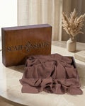 Scarf Shops Chiffon Cocoa Brown