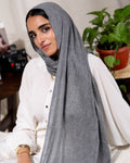 Thai Sponge Scarf Gray