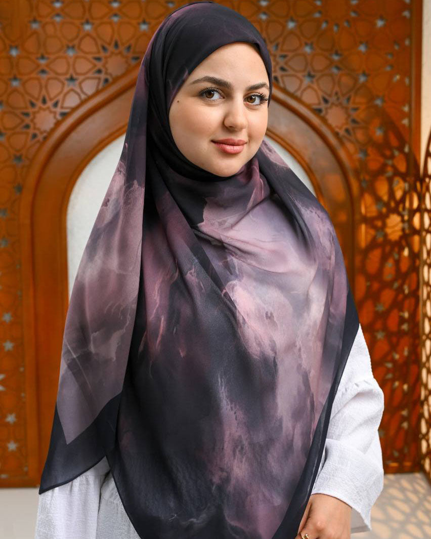 Kavyn Malaysian Chiffon Khimar