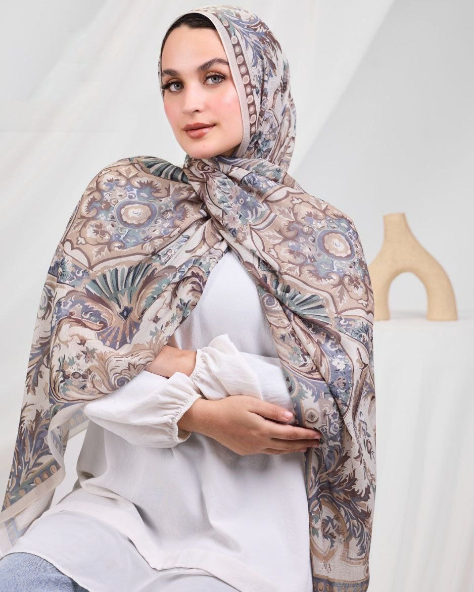 أناقة القطن المطبوع