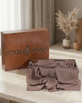 Scarf Shops Chiffon Mocha Taupe