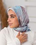 Arla Printed Square Cotton Scarf