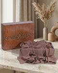 Scarf Shops Chiffon Brown