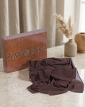 Scarf Shops Chiffon Dark Chocolate Brown