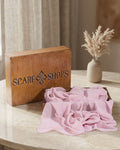 Scarf Shops Chiffon Light Pink