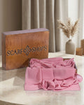 Scarf Shops Chiffon Dark Pink