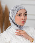 Avella Printed Square Cotton Scarf