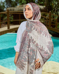 Printed Sponge Scarf Elia