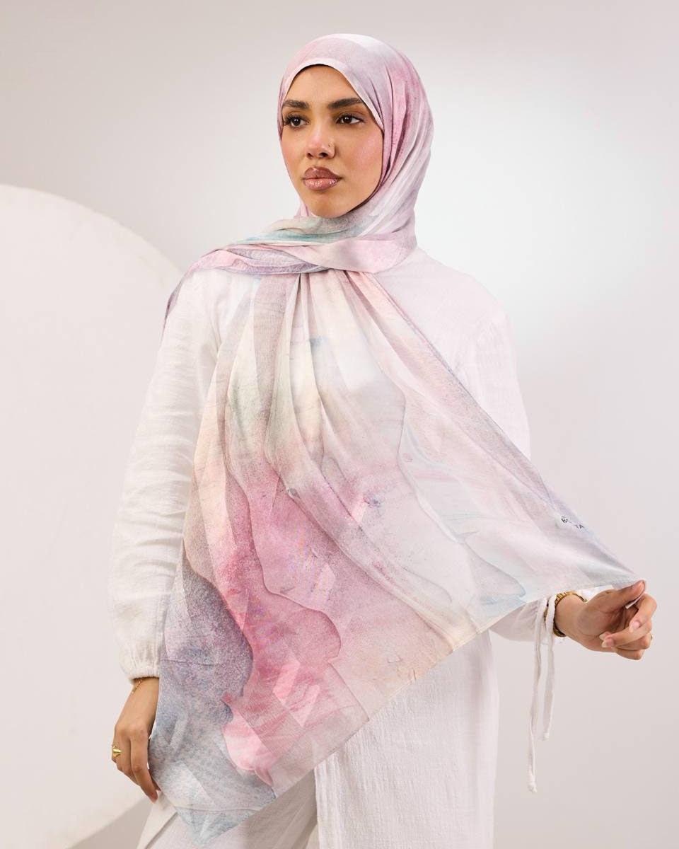 Heliora Printed Dubetta X Satin