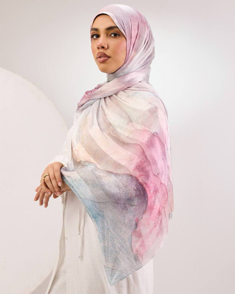 Heliora Printed Dubetta X Satin